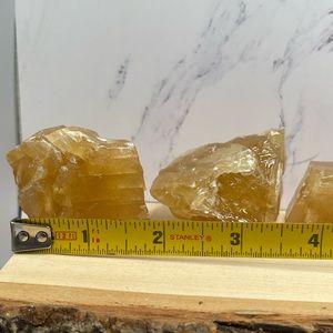 7 Piece Honey Calcite